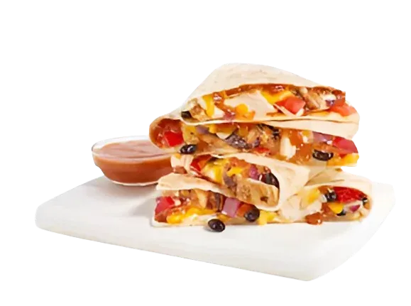Tropical Smoothie Menu with Prices | Smoothies, Bowls, Wraps & More 16 SANTA FE CHICKEN DILLA