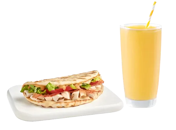 Tropical Smoothie Menu with Prices | Smoothies, Bowls, Wraps & More 67 SMOOTHIE AND A FLATBREAD