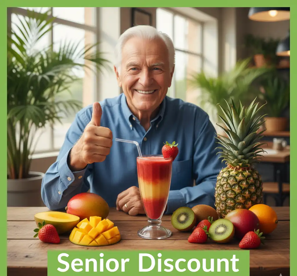 Tropical Smoothie Senior Discounts & Offers 1 Senior Discount