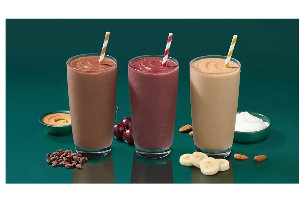 tropical smoothie high-protein smoothies